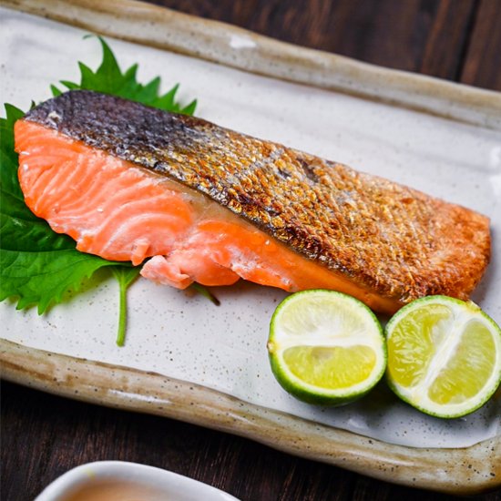 Japanese Salted Salmon (shiozake)