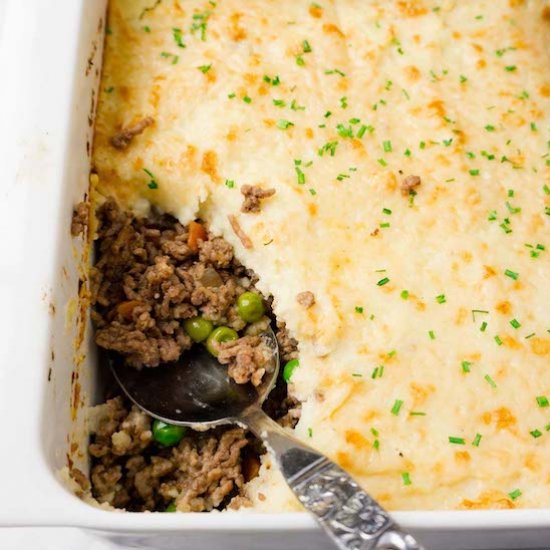 Keto shepherd’s pie