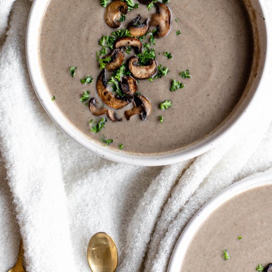 Vegan Mushroom Soup