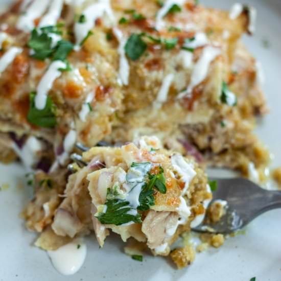 Pork Enchilada Hot Dish