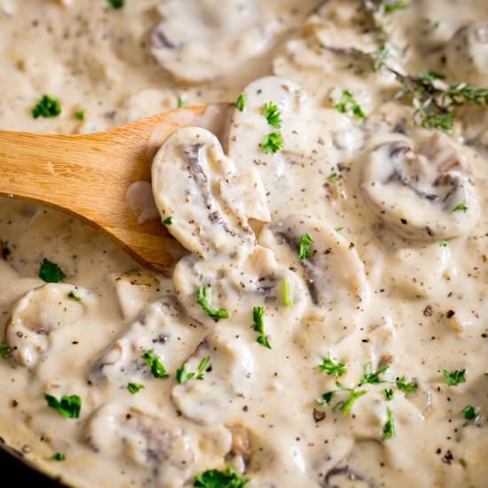 Creamy Mushroom Sauce