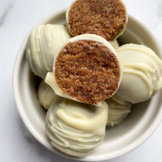 Snickerdoodle Cookie Dough Truffles