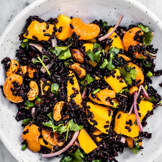 Black Rice Salad