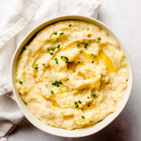 instant pot garlic mashed potatoes