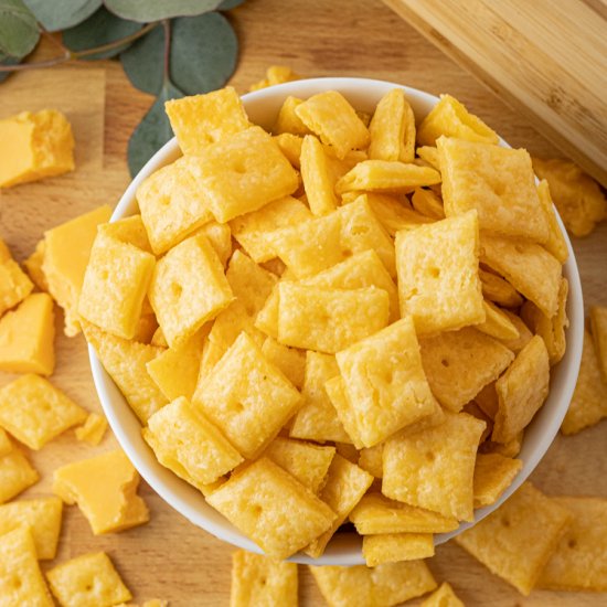 Homemade Cheese Crackers