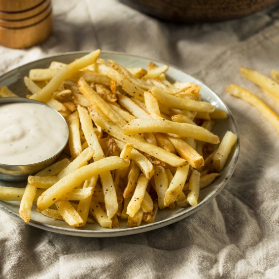 Air Fryer Frozen French Fries