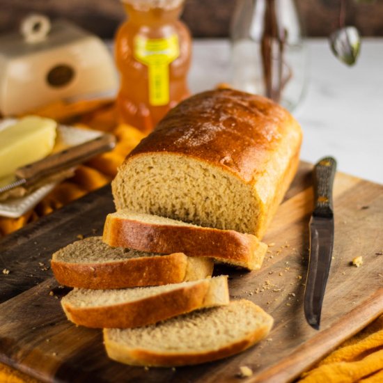 Homemade Honey Wheat Bread