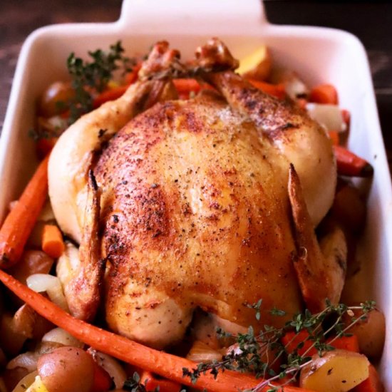 Roast Chicken & Root Vegetables