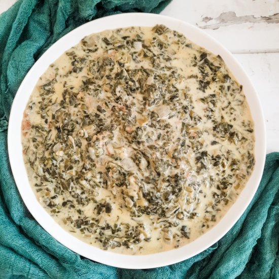 Instant Pot Creamed Spinach