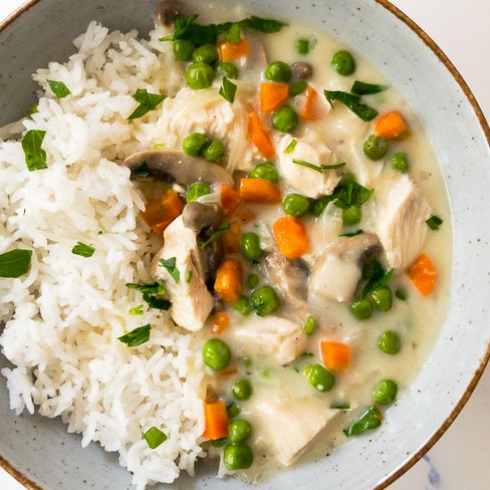 Chicken Fricassee