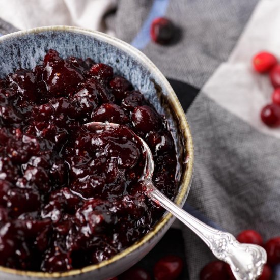 Cranberry Sauce with Port