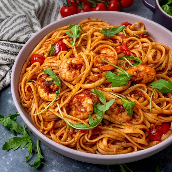 Prawn Chilli Pasta