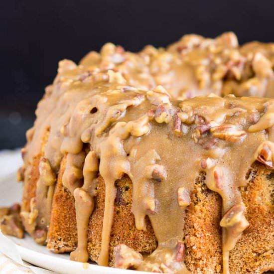 Bananas Foster Pound Cake