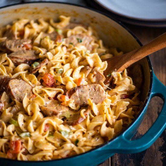 Creamy Cajun Alfredo Pasta