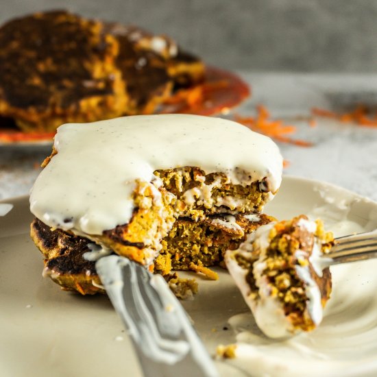 Carrot Cake Pancakes