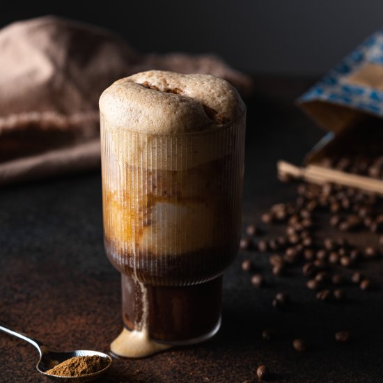 Chai Spiced Oatmilk Shaken Espresso