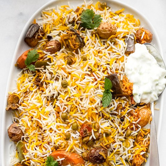 Veg Dum Biryani