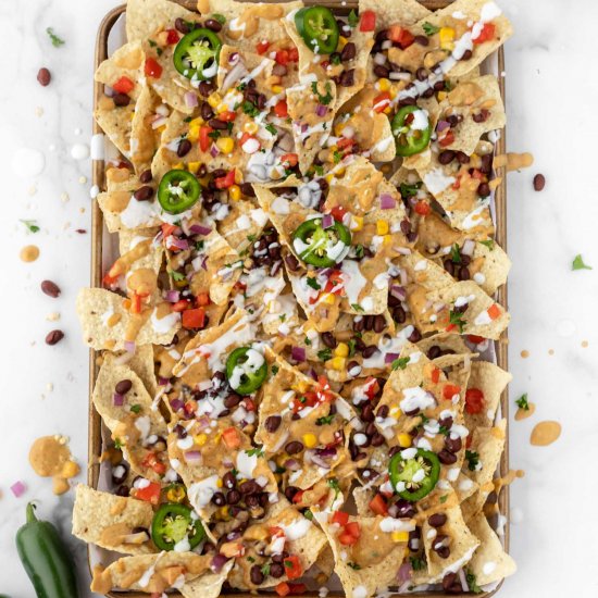 Loaded Plant Based Nachos