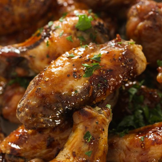 Honey Lemon Pepper Wings