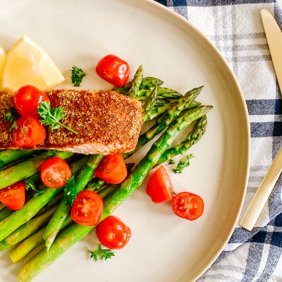 Indian Spiced Oven Baked Salmon