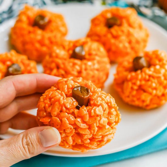 Pumpkin Rice Krispies