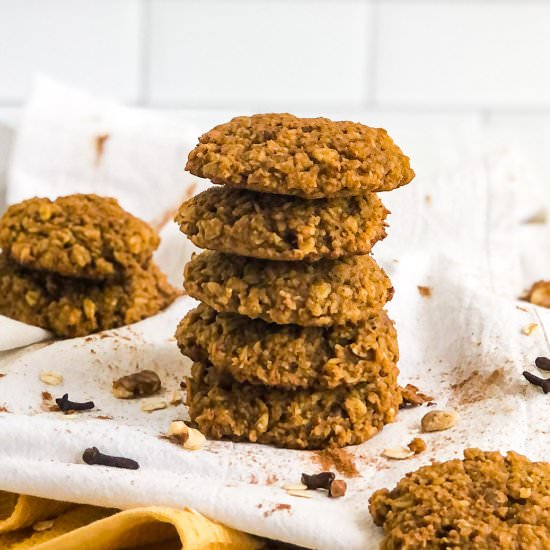 Pumpkin Oatmeal Cookies