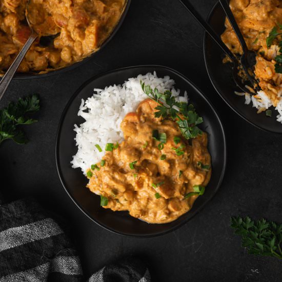 Butternut Squash & Chickpea Curry