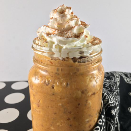 Pumpkin Spice Latte Overnight Oats