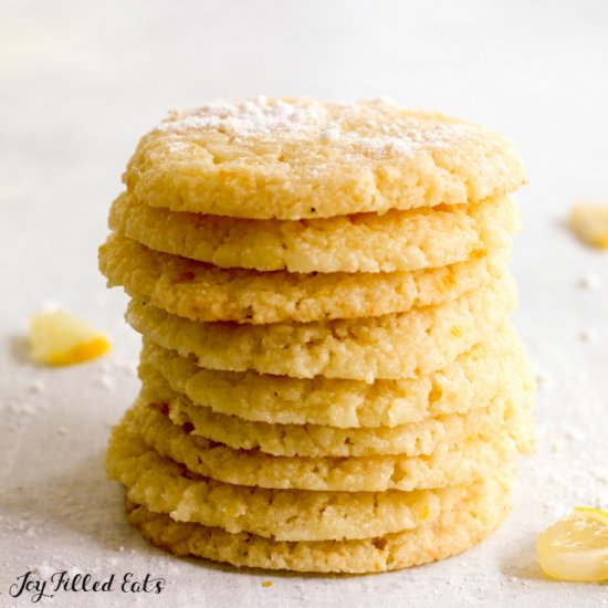 Keto Lemon Cookies