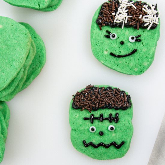 Frankenstein Cookies