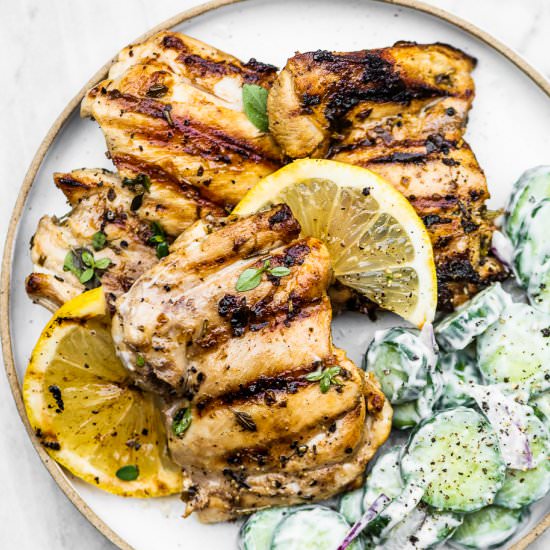 Lemon Garlic Chicken Marinade