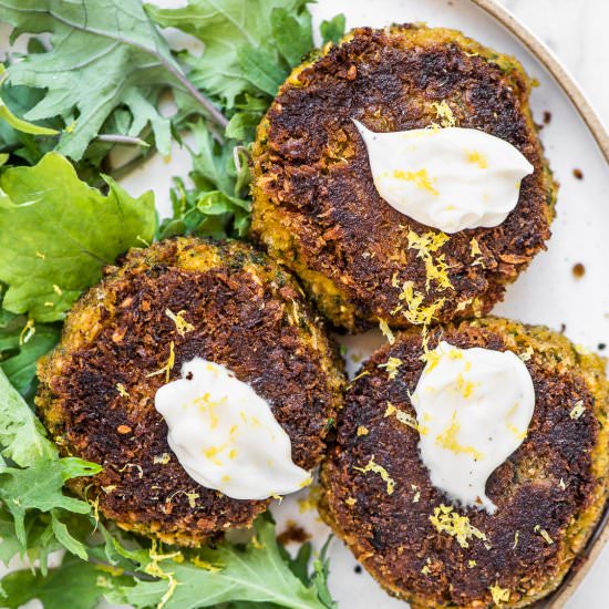 Chickpea and Pumpkin Fritters