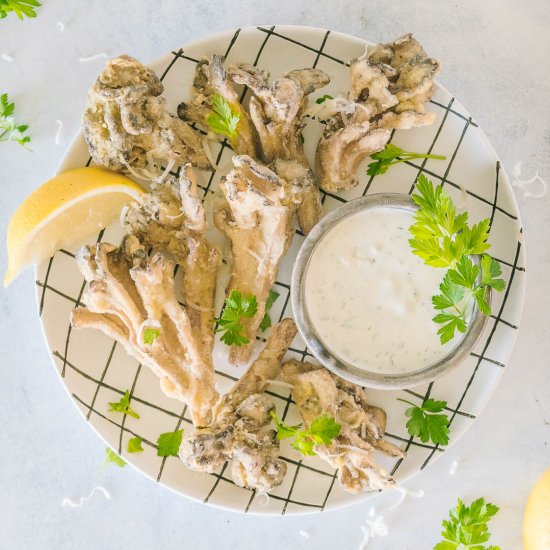 Breaded Maitake Mushrooms