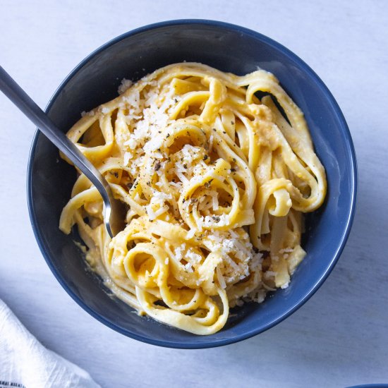 Butternut Squash Fettuccine Alfredo