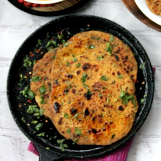 Lentil Parathas