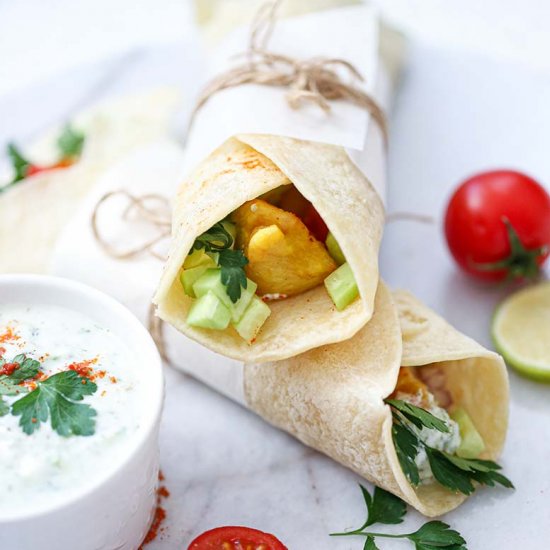 chicken wrap recipe