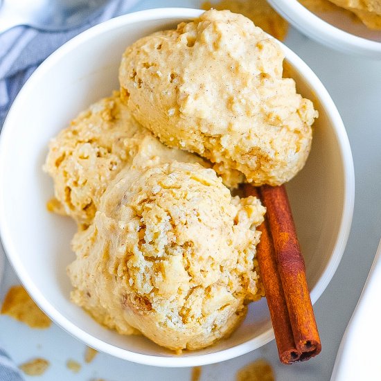 No-Churn Pumpkin Pie Ice Cream