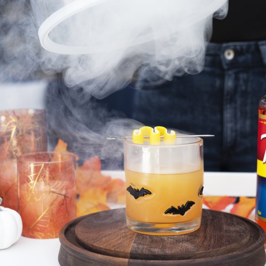 A Smoky Hallows Eve Cocktail