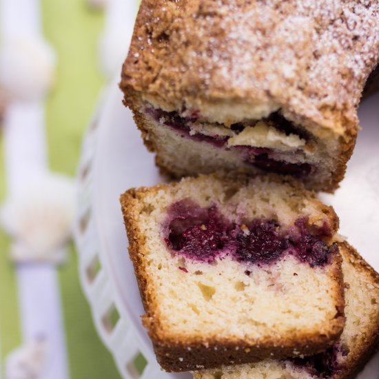 Blackberry Streusel Coffee Cake