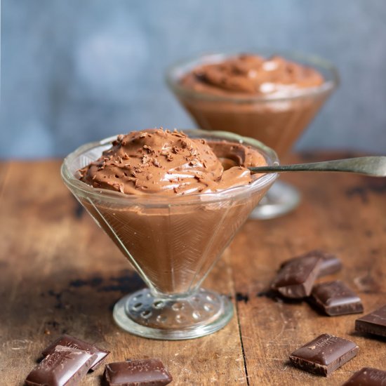 Vegan Tofu Chocolate Mousse