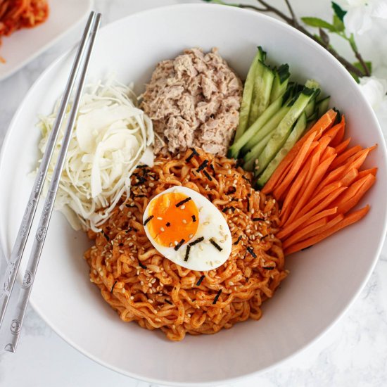 Korean Buldak Ramen Bibim Guksu