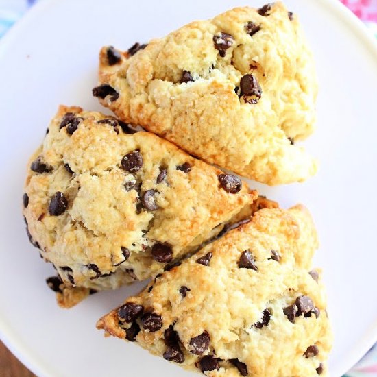 Chocolate Chip Scones