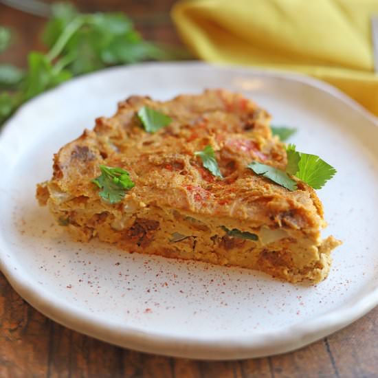 Vegan frittata