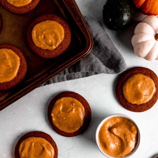 pumpkin spice cookies