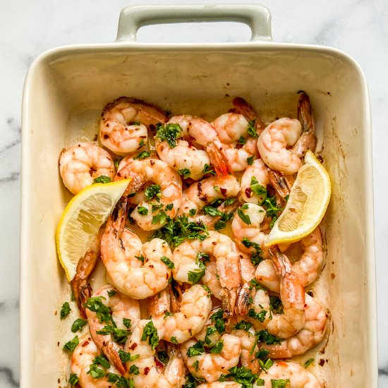 Oven Baked Shrimp