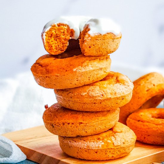 Pumpkin Spice Protein Donuts