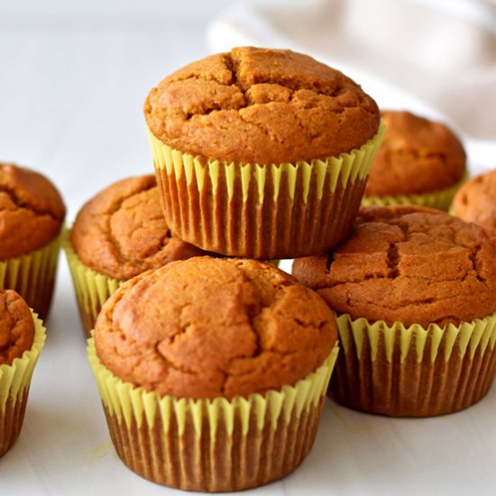 Easy Gluten Free Pumpkin Muffins