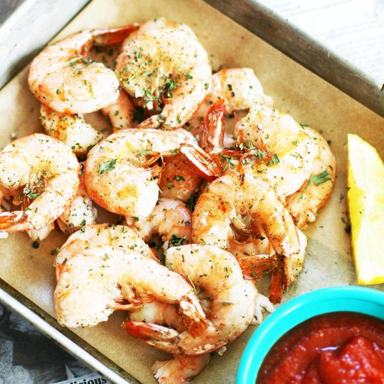 Foolproof Broiled Shrimp