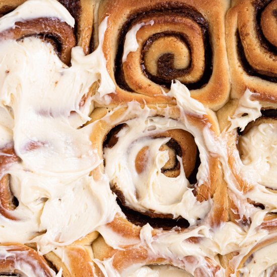 Soft Homemade Cinnamon Rolls