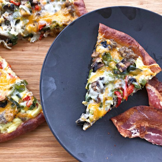 Keto Breakfast Pizza